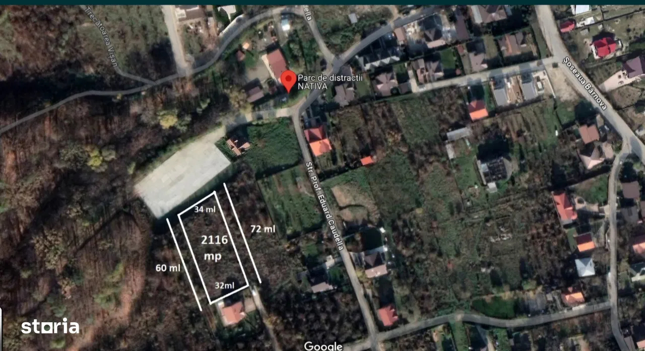 PF Vand teren 44 euro mp zona Bucium 2116 +235 cota de drum sau schimb cu apartament sau auto si diferenta