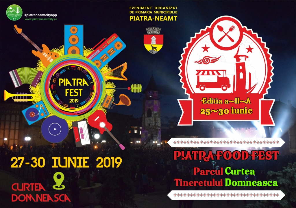 Cargo şi Andra vin la Zilele municipiului Piatra Neamţ
