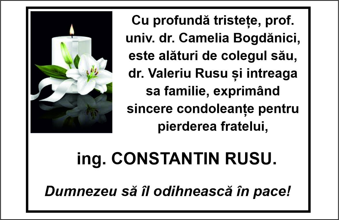 Sincere condoleante!