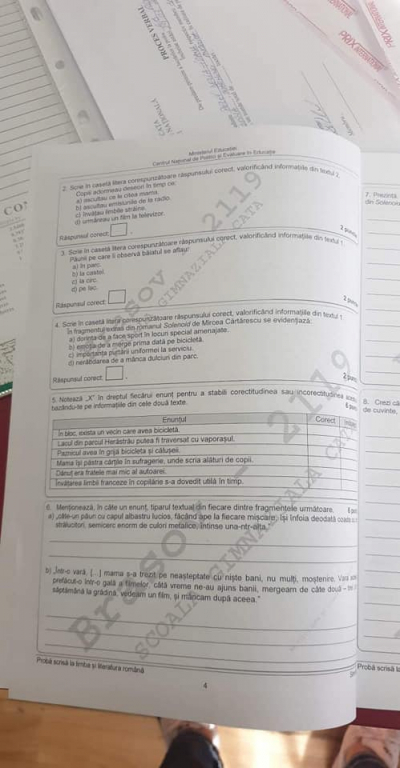 Simulare la Evaluarea Națională 2021. Subiectele la proba de limba și literatura română