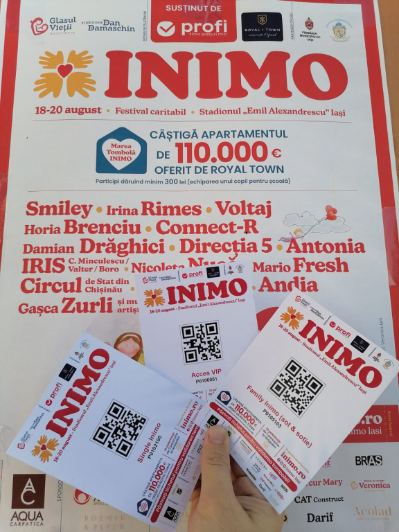 Artişti de top vin la Festivalul Inimo!