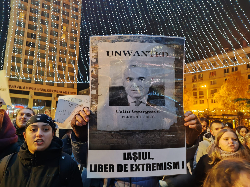 Manifestații de protest anti-Georgescu, la Iași!