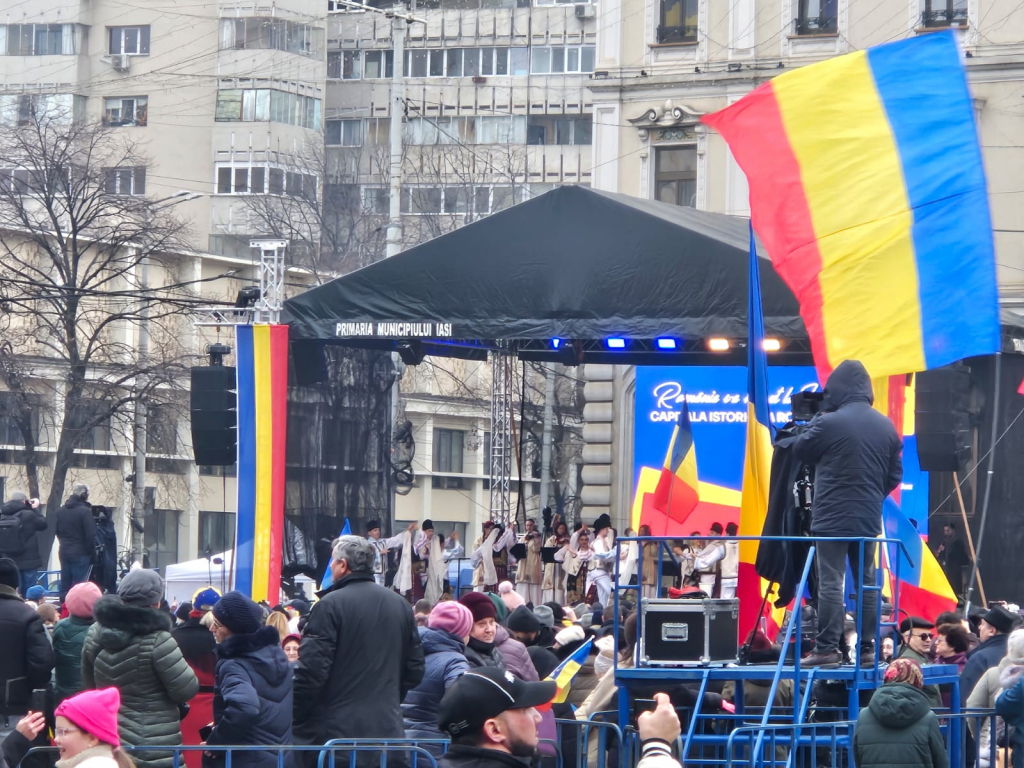 GALERIE FOTO - Ieșenii au sărbătorit Ziua Unirii