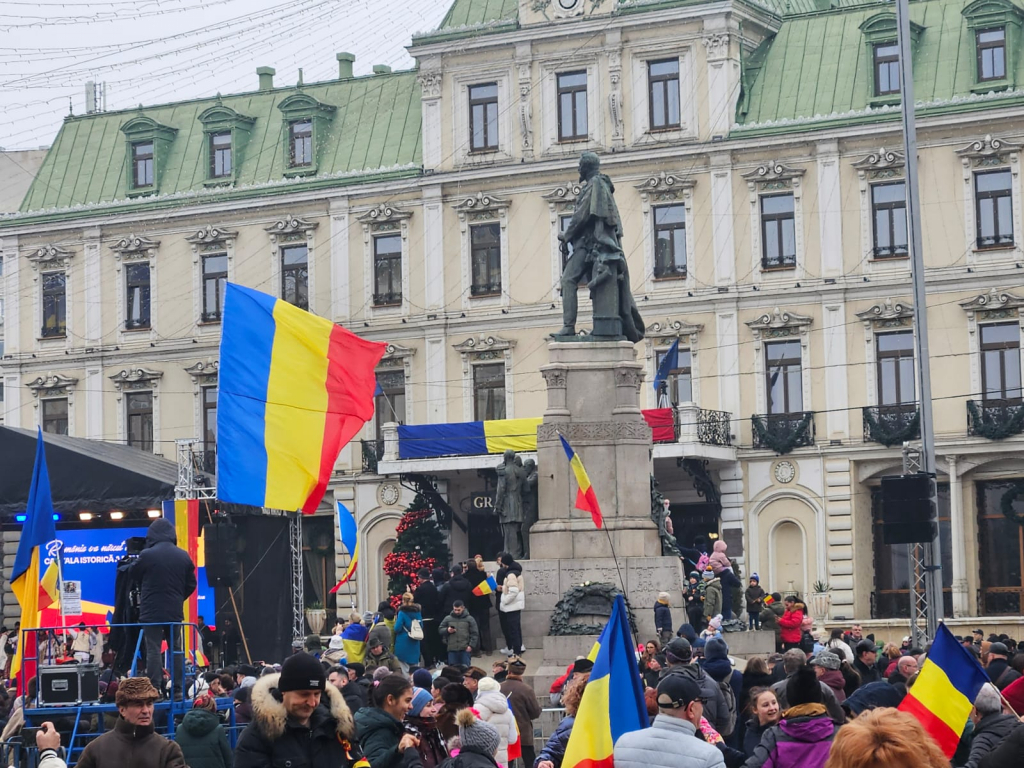 GALERIE FOTO - Ieșenii au sărbătorit Ziua Unirii
