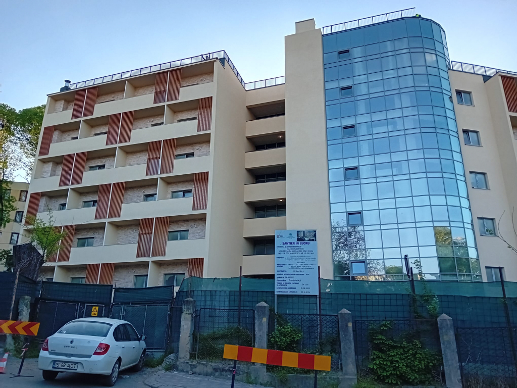 FOTO - Noul cămin studențesc al UAIC, aproape de finalizare