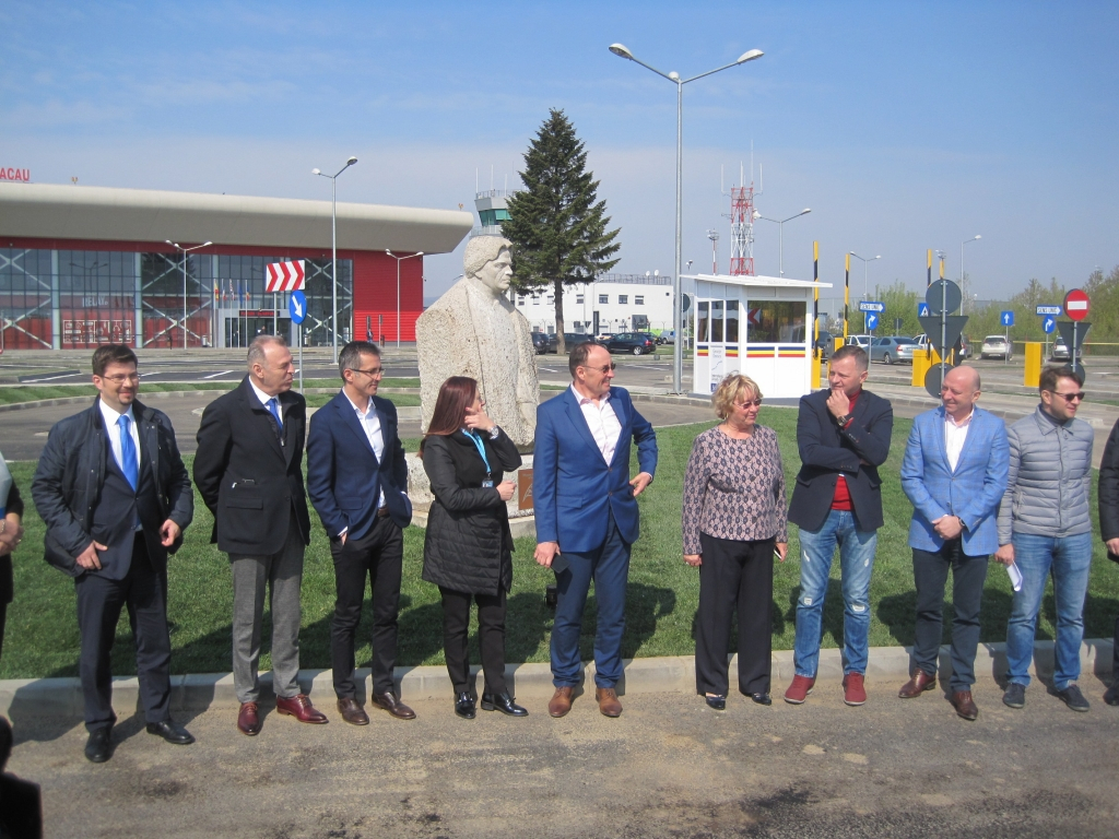 Parcare nouă la Aeroportul Bacău