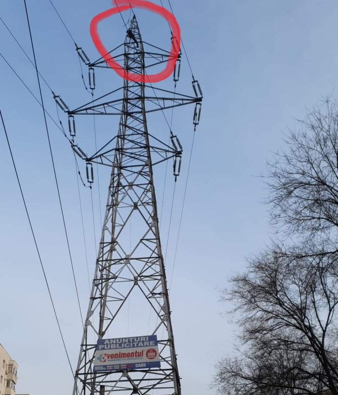 FOTO/VIDEO- Un tânăr supărat pe viață a lăsat fără curent electric centrul Iașului!