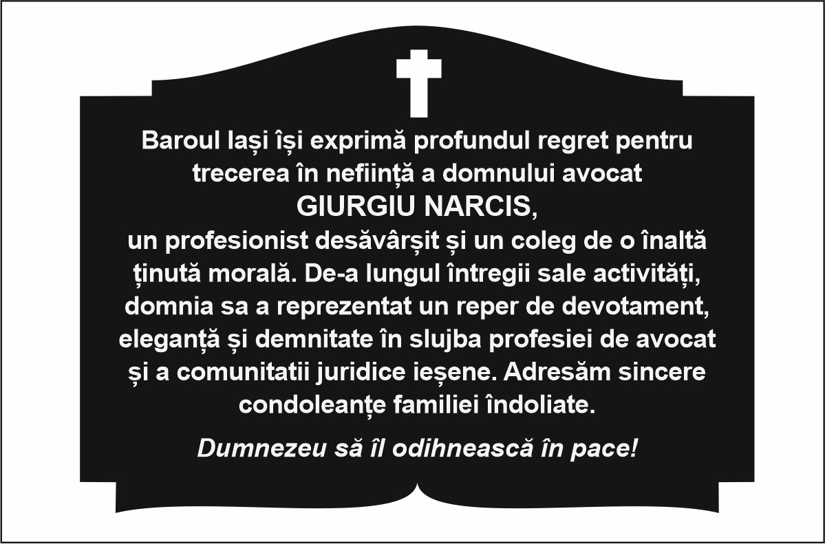 Dumnezeu să-l odihnească în pace!