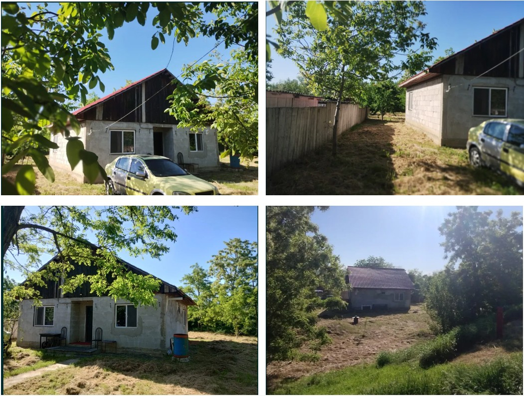 Casă de vânzare pe malul Prutului – Moreni, Iași | Teren 960 mp | Zonă liniștită