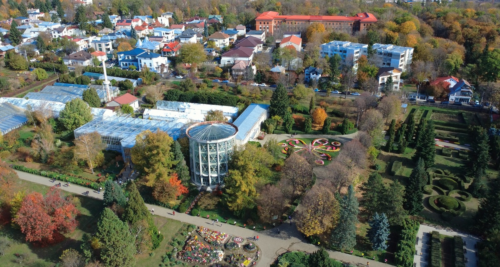 FOTO - Toamna, spectacol de gală în Grădina Botanică din Iași