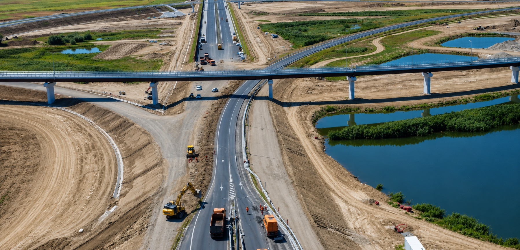 Se deschide drumul spre Pașcani! Centura Bacăului, racordată la noua autostradă