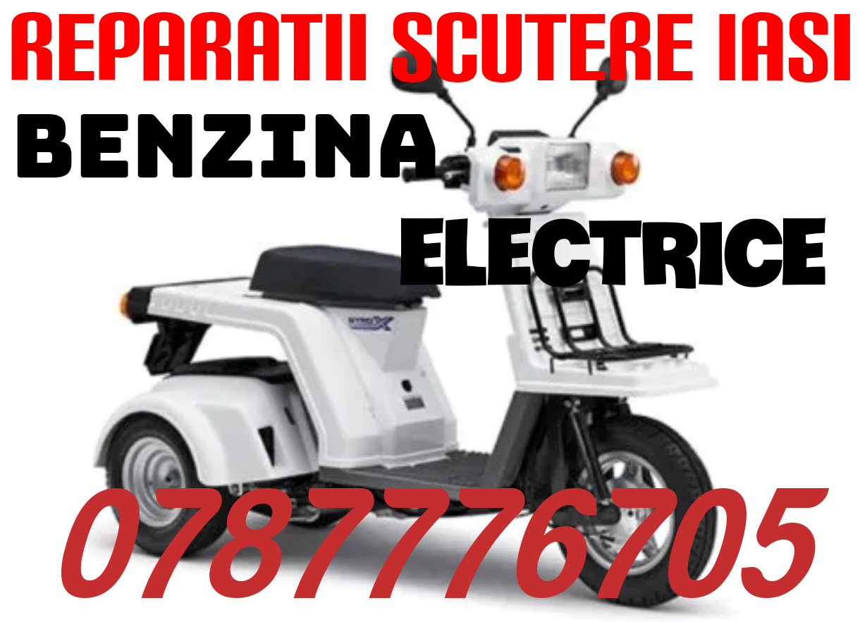 Reparatii scutere , piese noi. 