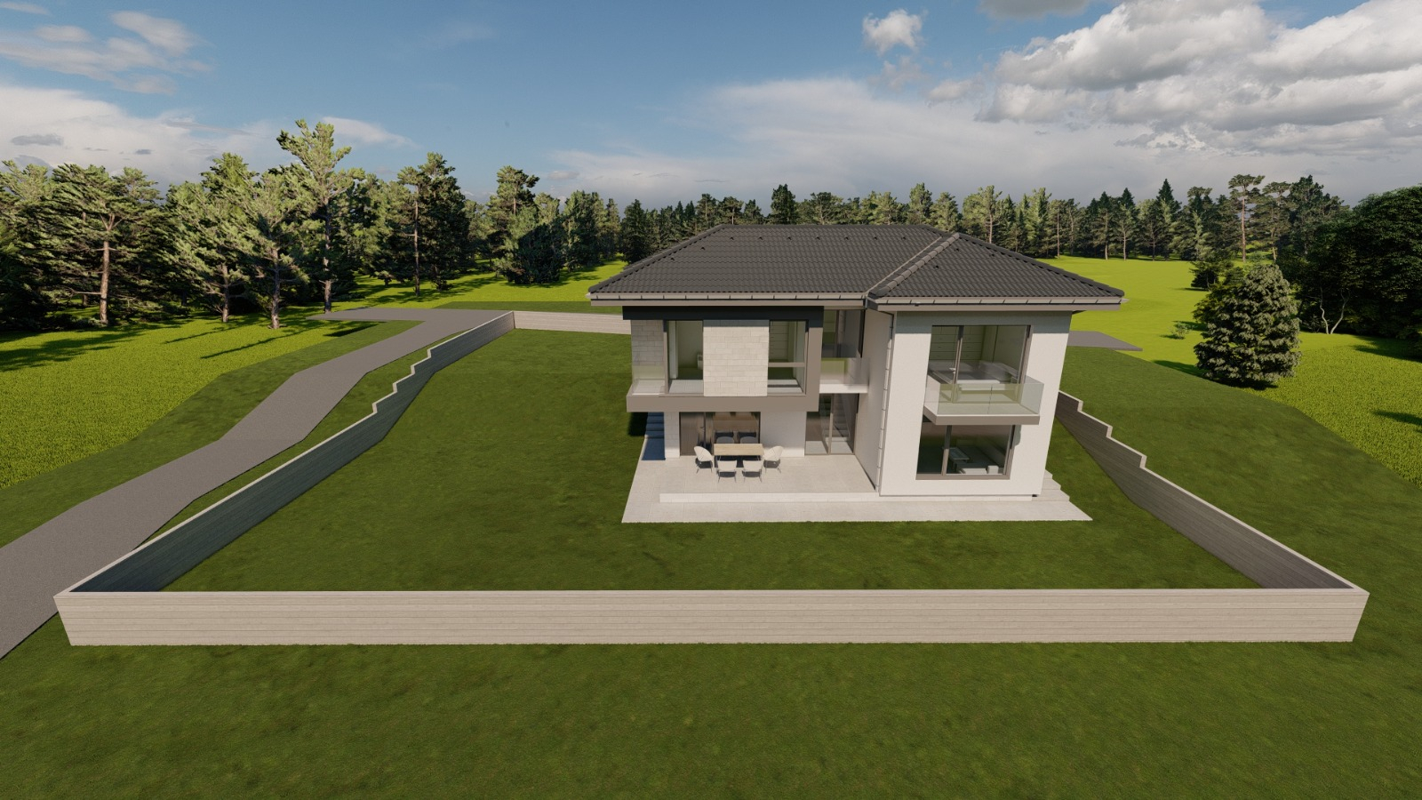 Teren 650 mp Dorobanț - Aroneanu | Proiect casă P+1 inclus