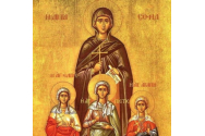 Patimile Sfintei Sofia, ocrotitoarea mamelor de fete. Sfantul crestin pe care ortodocsii il praznuiesc pe 17 septembrie