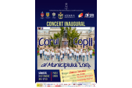 Corul de copii al Iașului, concert de debut în Piața Unirii