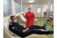  La Botoșani, pompierii care s-au vindecat de COVID au donat plasmă