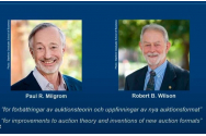  Americanii Paul R. Milgrom şi Robert B. Wilson, câștigătorii Premiului Nobel pentru Economie