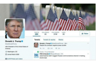  Contul de Twitter al lui Donald Trump a fost spart