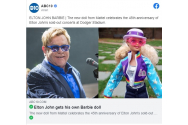 VIDEO - Elton John are propria păpușă Barbie. Cât costă și de unde poate fi cumpărată