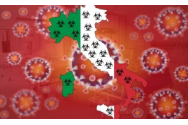 Italia înregistrează 17.012 noi cazuri de coronavirus în ultimele 24 de ore și 141 decese