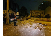 Clădire monument istoric, prăbuşită în Cartierul Evreiesc din Bucureşti