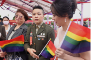  VIDEO - Prima nuntă homosexuală în armata Taiwanului