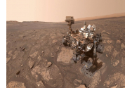 Imagini inedite transmise de robotul Curiosity de pe Marte