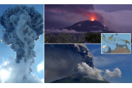 FOTO-VIDEO - Erupții vulcanice în Indonezia. 3.000 de persoan au fost evacuate