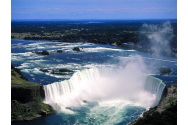 Cascada Niagara va fi iluminată în culorile drapelului românesc, de 1 Decembrie