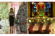 FOTO/VIDEO - Melania Trump a prezentat decorațiunile ultimului Crăciun pe care îl va petrece la Casa Albă
