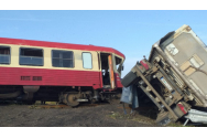 Accident feroviar în Teleorman. Mecanicul locomotivei era beat. Două persoane au murit. 