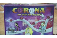FOTO/VIDEO - „Corona”, jocul inventat pe timp de pandemie de patru surori. Este similar cu Monopoly și are un succes maxim pe piață
