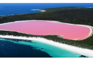 FOTO/VIDEO - Misterul lacului roz din Australia, o minune a lumii