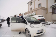 Vinerea Verde - ministrul Mediului, cu mașina electrică prin Suceava