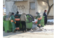 Gunoierii din Focșani au ieșit în stradă. Ei se tem că vor fi dați afară