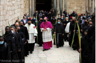 Biserica Sfântului Mormânt din Ierusalim a fost deschisă în Duminica Floriilor catolice