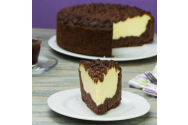 FOTO/VIDEO - Cheesecake de ciocolată cu brânză proaspătă de vaci
