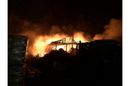 Gospodărie incendiată intenționat la Neamț