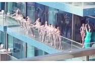 FOTO/VIDEO - Poliţia din Dubai a arestat 15 femei care s-au pozat nud pe balconul unui zgârie-nori 