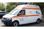Ambulanță din Constanța implicată într-un accident rutier