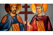 Aproximativ 1,8 milioane de români îşi serbează onomastica, la sărbătoarea Sfinţilor Constantin şi Elena