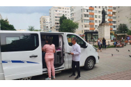 Caravană mobilă de vaccinare în cartierul Alexandru
