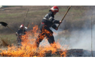 Pericol de incendii la granița României. A fost emis Cod portocaliu