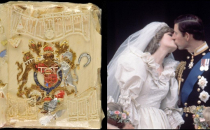 O felie de tort de la nunta Prințesei Diana va fi scoasă la licitație. A fost păstrată într-o cutie specială timp de 40 de ani
