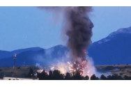 Explozie la un depozit de artificii din Zărneşti. O persoană a murit
