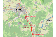 VIDEO Autostrada A1 Sibiu - Pitești, lucrări în forță și primele straturi de asfalt pe tronsonul spre Valea Oltului