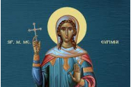 Calendar ortodox, 16 septembrie. Sfintele mucenițe Eufimia, Meletina și Ludmila