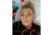 Loredana Groza, selfie în ambulanță