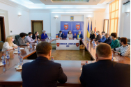 Delegație din raionul Cernăuți, în vizită la Consiliul Judeţean Iași