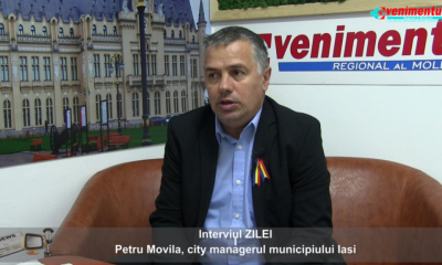 (VIDEO) Interviul ZILEI - invitat: Petru Movila, city managerul municipiului Iasi